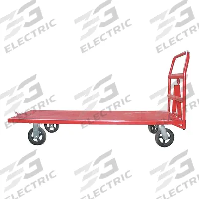 APPROVED VENDOR Platform Truck: 2,000 lb, 60 in L x 36 in W x 11 in H Deck, Solid, 12 ga Deck - Towable Platform Trucks