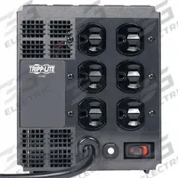 TRIPP LITE Power Conditioner: Single Phase, 1.8 kVA Power Rating - Apparent, 1,800 W Output Watts (MPN LC 1800). Key specifications — Phase: Single; Input Voltage: 120V AC; Maximum Current: 15 A; Output Voltage: 120V; Wiring: Corded; Plug Configuration: 5-15P; Brand: TRIPP LITE.