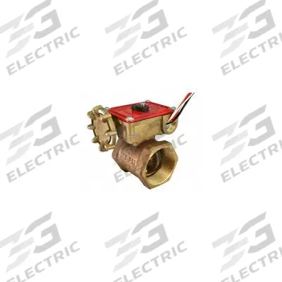 MILWAUKEE VALVE Butterfly Disc Valve: 1 1/4 in Pipe Size, NPT, 175 psi Max. Pressure (CWP) - Bronze Fire-Protection Butterfly Valves