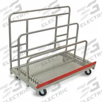 RAYMOND PRODUCTS Panel Truck: 3,200 lb, Gray, 54 in L x 30 in W x 47 in H Deck, 9 3/4 in Deck Ht (MPN 5056). Key specifications — Color: Gray; Caster/Wheel Configuration: (2) Swivel; Brand: RAYMOND PRODUCTS.