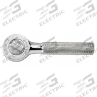 SK PROFESSIONAL TOOLS Hand Ratchet: Round, Reversible, 4 3/4 in Overall Lg, Chrome, 9° Min Arc Swing (MPN 45174). Key specifications — attr1205598: Reversible; attr1205605: Quick-Release Not Included; attr1205626: Chrome; attr1228094: Professional; attr1205607: Round; attr1205624: SK PROFESSIONAL TOOLS.