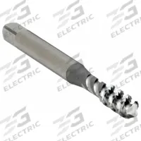OSG Spiral Flute Tap: M4x0.7 Metric, 6H, 3 Flute, Bottoming Chamfer, High Speed Steel (MPN 2988100)