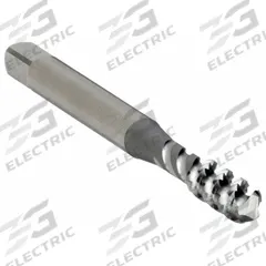 OSG Spiral Flute Tap: M4x0.7 Metric, 6H, 3 Flute, Bottoming Chamfer, High Speed Steel (MPN 2988100)