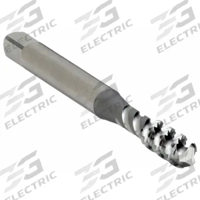 OSG Spiral Flute Tap: M4x0.7 Metric, 6H, 3 Flute, Bottoming Chamfer - General Purpose Spiral-Flute Taps
