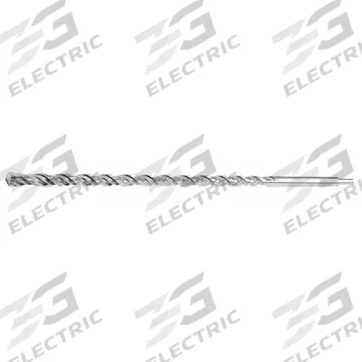 WESTWARD Round Hammer Drill: 1/4 in Drill Bit Size, 11 1/2 in Max Drilling Dp - Round-Shank Masonry Drill Bits