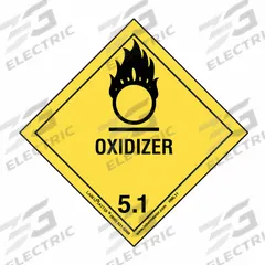 LABELMASTER DOT Container Label: Oxidizer, 4 in x 4 in, 4 in Label Ht, 4 in Label Wd, Paper, Label (MPN HML11C). Key specifications — Brand: LABELMASTER; Message: Oxidizer.