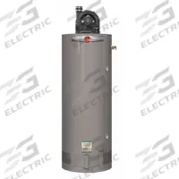 RHEEM Residential Gas Water Heater: Natural Gas, Low NOx, 75 gal, 75,100 BTU, 71.88 in Ht (MPN PRO+G75-76N RH PV). Key specifications — Display Sell UOM: EA; Market: Commercial; Standards: US CSA (Star); Sub-brand: gas water heater; Brand: RHEEM; Low NOx: Yes; Water Connection Location: Side; Fuel Type: Natural Gas.