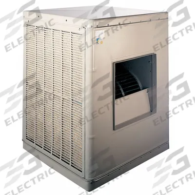 CHAMPION Ducted Evaporative Cooler: 4,000 sq ft, 2 in Pad Thick - Commercial Ducted Evaporative Coolers