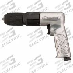 INGERSOLL RAND Air-Powered Drill: 1/2 in Chuck, Heavy Duty, 500 RPM, 0.5 hp, Keyless, Reversible (MPN 7803RAKC). Key specifications — attr1320790: INGERSOLL RAND.