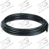 CHAINFLEX Motor Cable: 14 AWG, 4 Conductors, Order by the Foot, PVC Jacket, 1,000 V (MPN CF30-25-04). Key specifications — Conductor Material: Copper; Conductor Configuration: Single; Minimum Bend Radius Factor - Fixed: 4 x OD; Minimum Bend Radius Factor - Flexible: 6 x OD; Includes Ground: Yes; Minimum Bend Radius Factor - E-Chain: 7.5 x OD; Resistance Properties: Heat Resistant; Standards: CE.