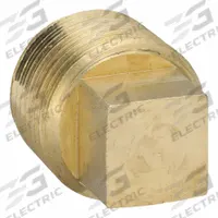 PARKER Plug: Plug, 3/8 in, NPT Threaded, 1,000 psi, 27/32 in Lg, C37700 Brass (MPN 211P-6). Key specifications — Maximum Operating Pressure: 1,000 psi.