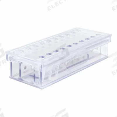 POLTEX Mag Bead Separation Rack: 14 3/4 in Overall Wd, 3 3/8 in Overall Ht, 6 3/4 in Overall Lg - Lab Storage Racks