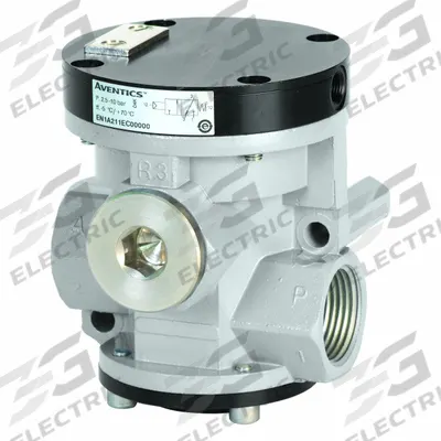 AVENTICS Pilot Air Control Valve: Three-Way / Two-Position, 1 in NPT, 1 in NPT, Remote Pilot - Aventics Inline Poppet Valves
