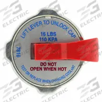 MOTORAD Radiator Cap: Plastic/Rubber/Stainless Steel, Cam-On, 16 psi Pressure Capacity - Max, ST16V. Key specifications — Fastener Type: Cam-On; Manufacturer Part Number: ST16V; Brand: MOTORAD.