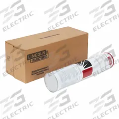 LINCOLN ELECTRIC Hardfacing Stick Electrode: Wearshield Mangjet, 1/4 in x 14 in, 10 lb, 47 HRC (MPN ED021979). Key specifications — Brand: LINCOLN ELECTRIC; Maximum Rockwell Hardness (As Welded): 47 HRC.