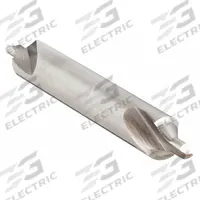 KEO Center Drill: Bell Type, #17, 60°, 3 1/4 in Overall Lg, High Speed Steel (MPN 906-000-256). Key specifications — Brand: KEO; End Type: Double End.