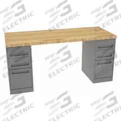 TENNSCO Workbench: Fixed Ht, Butcher Block, 72 in x 30 in, 3,600 lb Overall Load Capacity, Gray (MPN MWB-6-3072M). Key specifications — Brand: TENNSCO.