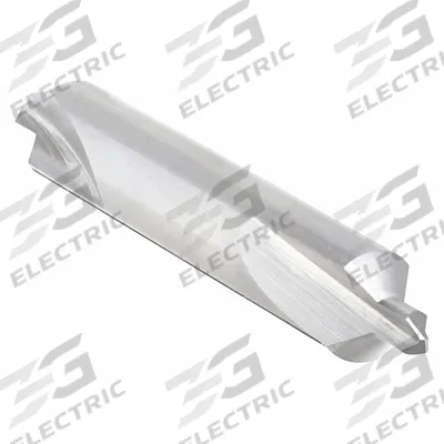 KEO Center Drill: Plain Type, #3, 90°, 2 in Overall Lg - Plain-Tip Center Drills