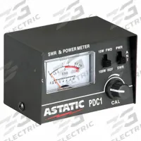 ASTATIC SWR/RF Test Meter: 4-Pin, 26 MHz Min Freq, 30 MHz Max Freq, 100 W Continuous Input Power (MPN 302-01637). Key specifications — Antenna Connector: 4-Pin; Product Type: SWR/RF Test Meter; Manufacturer Part Number: 302-01637; Brand: ASTATIC.