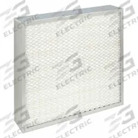 GRAINGER Minipleat Air Filter: 20 in x 24 in x 4 in, Fiberglass, Metal, No Header, MERV 14 (MPN 2GFN2). Key specifications — Brand: GRAINGER; Frame or Header Material: Metal; Media Material: Fiberglass.