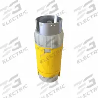 LEGRAND Locking Plug: Non-NEMA, Yellow, 125V AC, 50 A, 2 Pole, 3 Blade (MPN CR6361C). Key specifications — Brand: LEGRAND.