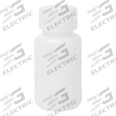 APPROVED VENDOR Reagent Bottle: HDPE, 60 mL, 2 fl oz, Closure Included, Colorless - HDPE Wide Mouth Round Lab Bottles
