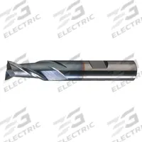 CLEVELAND Square End Mill: High Speed Steel, TiCN Coated, 2 Flute, 1-1/2" Mill Dia, 1-5/8" LOC (MPN C38915)