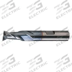 CLEVELAND Square End Mill: High Speed Steel, TiCN Coated, 2 Flute, 1-1/2" Mill Dia, 1-5/8" LOC (MPN C38915)