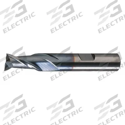 CLEVELAND Square End Mill: High Speed Steel, TiCN Coated, 2 Flute, 1-1/2" Mill Dia - General Purpose High-Speed Steel Square End Mills