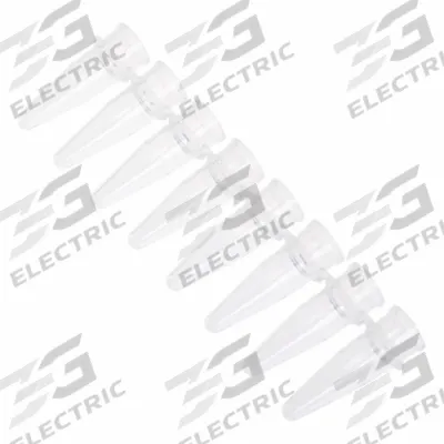 APPROVED VENDOR Strip: PCR Strip, Polypropylene, 0.2 mL Capacity - mL - Plastic PCR Strip Tubes