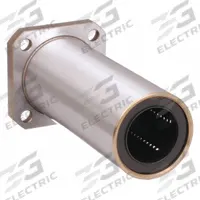 NB Linear Square Flange Mount Bearing: Twin, SWK-W, 1 1/2 in ID, 3.75 in Flange Wd (MPN SWK24GWUU). Key specifications — Material: Resin.
