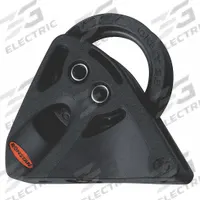 RONSTAN Pulley Block: Lead Pulley Block, Mounted, Upright Mount, 1,100 lb Working Load Limit, Ball (MPN RF55171). Key specifications — Operation: Pulling; Brand: RONSTAN; Housing Material: Nylon; Sheave Material: Carbon Fiber.
