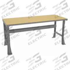 TENNSCO Workbench: Fixed Ht, Particleboard, 72 in x 30 in, 1,800 lb Overall Load Capacity, Gray (MPN WB-1-3072SHB). Key specifications — Brand: TENNSCO.