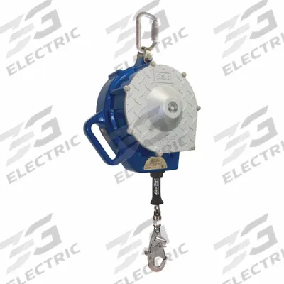 DBI-SALA Self-Retracting Lifeline: Stainless Steel Carabiner Anchor - Mounted SRLs