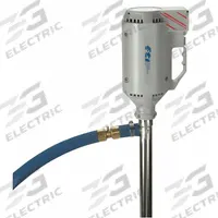 FINISH THOMPSON Electric Drum Pump: Pump with Hose, 1/3 hp HP, 115 V AC, 7 gpm, Stainless Steel (MPN DTTS010). Key specifications — Brand: FINISH THOMPSON; Suction Tube Material: 316 SS.