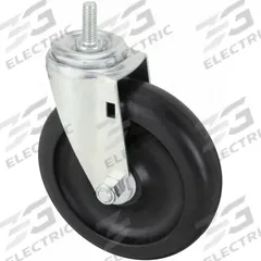 APPROVED VENDOR Stem Caster: Swivel, 4 in Wheel Dia., 1 1/4 in Wheel Wd, Polyolefin, 1 in Stem Lg (MPN 32J864). Key specifications — Brand: APPROVED VENDOR; Thread Size: 3/8"-16; Roll Up: Swivel.