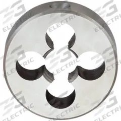 CHICAGO-LATROBE Pipe and Conduit Thread Die: 1/4"-18 NPT, 1 1/2" OD, Round, Carbon Steel (MPN 405269)