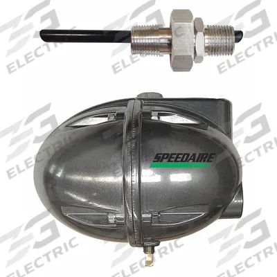 SPEEDAIRE External Auto Drain: 1/2 in FNPT Inlet Size, 1/2 in FNPT Outlet Size - Mechanical Float Zero-Loss Condensate Drains