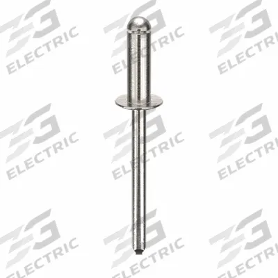 POP AVDEL Blind Rivet,1.851" L,0.183" dia,PK250: Inch, 1 27/32 in Overall Lg, 35/64 in Body Lg - Domed-Head Blind Rivets