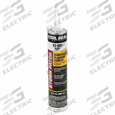 KOOL SEAL Roofing Sealant: Black, 10 fl oz - Roofing Sealers & Primers