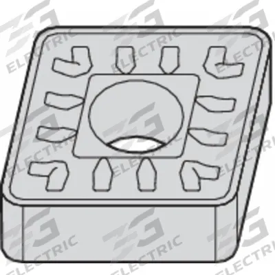 WIDIA Diamond Turning Insert: CNMM646SR - Diamond Indexable Turning Inserts