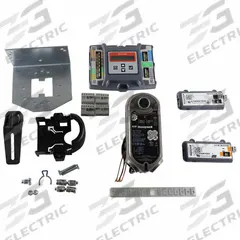 Economizer Control: LCD Display, 30V AC, 1.5 A_3.5 A Current Rating, 150°F (MPN Y7220SJ3104/U). Key specifications — Manufacturer Part Number: Y7220SJ3104/U; Brand: HONEYWELL; Compatible with Series: Honeywell Series 72; Display Type: LCD; Includes: Foot Mounting Kit; Input Voltage: 30V AC; Product Type: Economizer System.