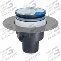 ZURN Floor Drain: 9 7/8 in Overall Dia, 5 in Grate Size, 4 in Nominal Pipe Size, Solvent Weld, PVC (MPN EZ2-PV3). Key specifications — Color: Bronze; Connection Type: Solvent Weld; Brand: ZURN; Includes: PVC Body.