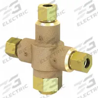 ACORN Thermostatic Mixing Valve: 3/8 in Inlet Connection Size, 3/8 in Outlet Connection Size, Brass (MPN ST70-38). Key specifications — attr1037830: Integral Check Valves; attr1037827: ACORN.