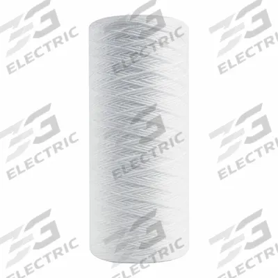 APPROVED VENDOR Filter Cartridge: 5 micron, String Wound, 20 gpm, Cotton - String & Blanket Wound Water Filter Cartridges
