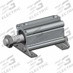 SMC Compact Cylinder: 32 mm Bore Dia, 50 mm Stroke Lg, Foot Mounting, Aluminum, Magnetic Piston, CQ2 (MPN CDQ2L32-50DMZ). Key specifications — attr946022: Foot; attr946024: Single Rod; attr946038: CQ2; attr1123057: Rotating Rod; attr945997: SMC.