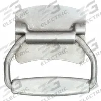 MONROE PMP Folding Pull Handle: Weld-On, Steel, Silver, 3.38 in Mounting Hole Center to Center (MPN PH-0300). Key specifications — Brand: MONROE PMP; Projection Type: Non-Recessed; Material: Steel; Finish: Dull; Color: Silver; Folding Type: Folding; Mounting Type: Weld-On; Grip Thickness: 0.63 in.