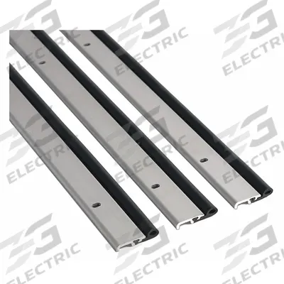 NATIONAL GUARD Door Weatherstripping: Bulb, Screw-In Mounting, EPDM, 3 ft Overall Lg - Adjustable Screw-Mount Door Perimeter Seals