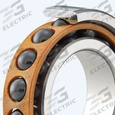 GMN Super Precison Angular contact Bearing: S 6203, Duplex, 15°, Open, ABEC P4 - High-Precision Angular Contact Bearings