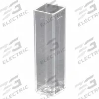 GLOBE SCIENTIFIC Spectrophotometer Cuvette: Square, 4.5 mL, 4.5 mL, 800 nm Max Bandwidth (MPN 111137). Key specifications — attr1370644: Spectro Photometers; attr1370653: GLOBE SCIENTIFIC; attr1370634: Square.